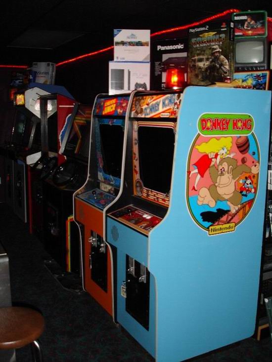 donkey kong video arcade game