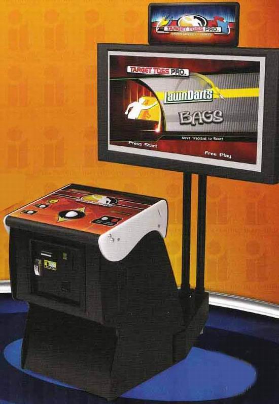 arcade game start screen