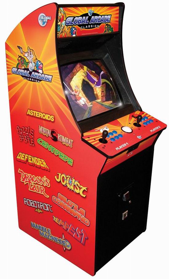 standing arcade games