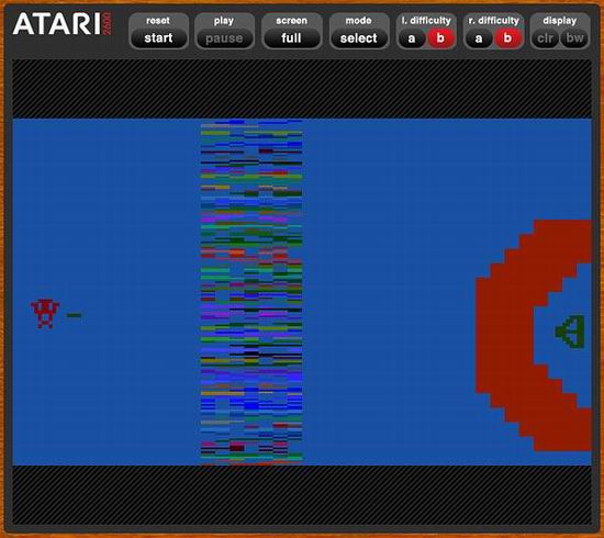 play robatron old arcade game