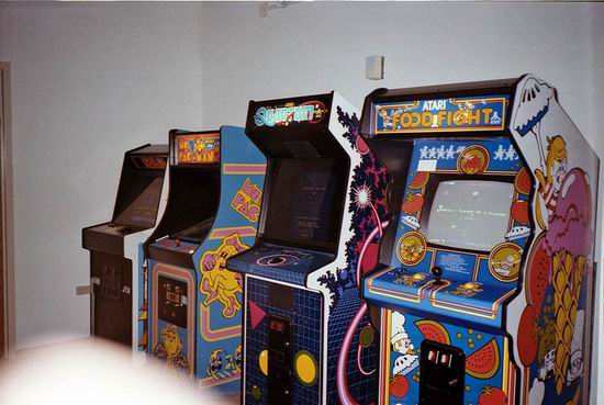 arcade games galaga pacman donkeykong